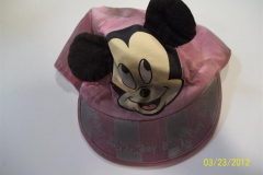 mickey hat - before
